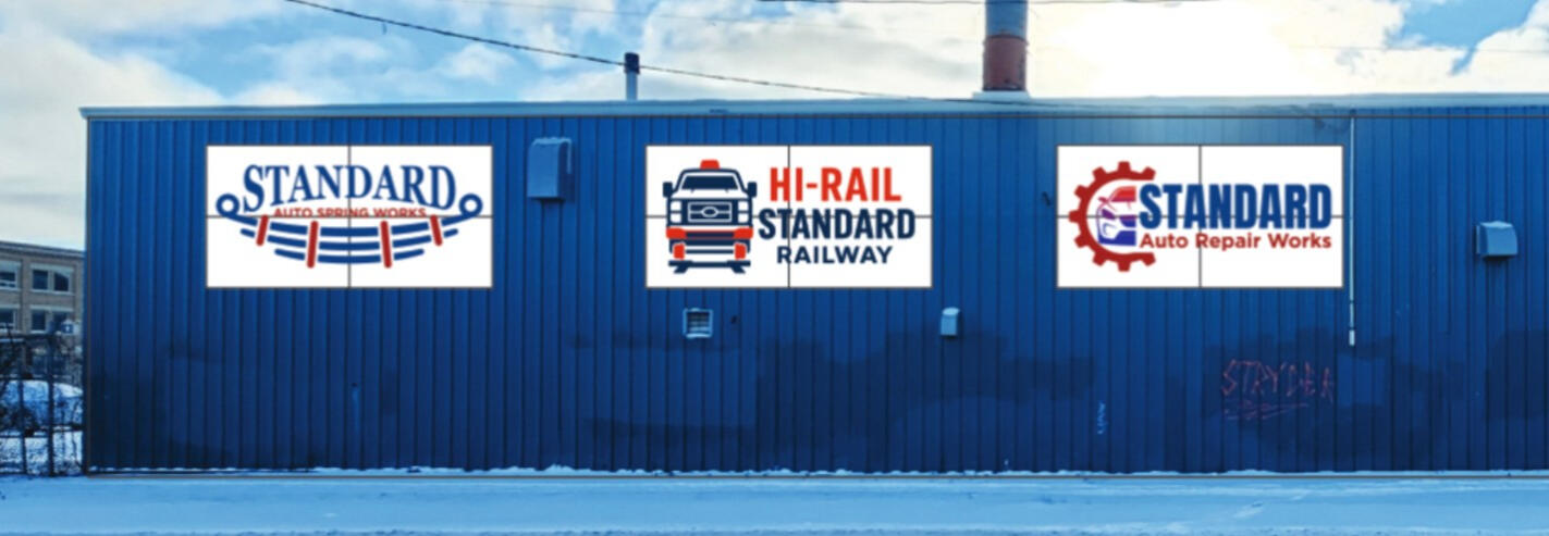 Located in the heart of downtown Winnipeg, Standard Auto Works has proudly served Manitoba's automotive, commercial, fleet, and railway industries for generations. Home to Custom Classic Springs, our facility specializes in classic vehicle leaf spring rest